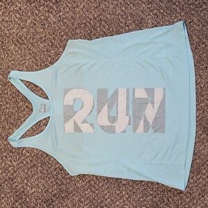 XL Old Navy Active Go Dry 'RUN' Racerback Tank